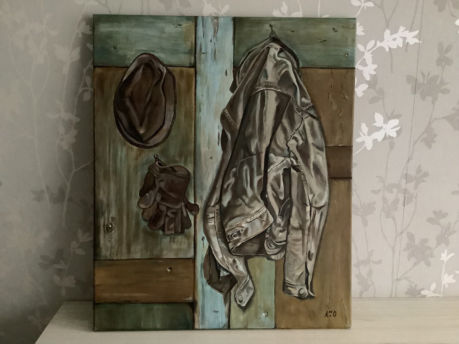 Nageschilderd doek van Jopie Huisman, Ophalen of Verzenden