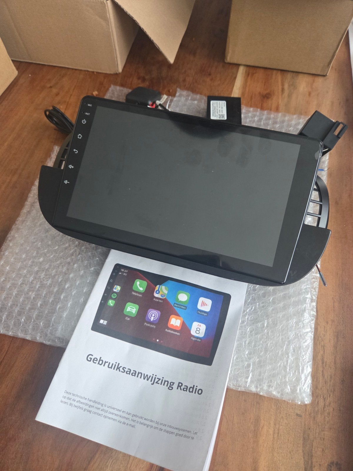 Carplay fiat 500, Auto diversen, Autoradio's, Ophalen of Verzenden