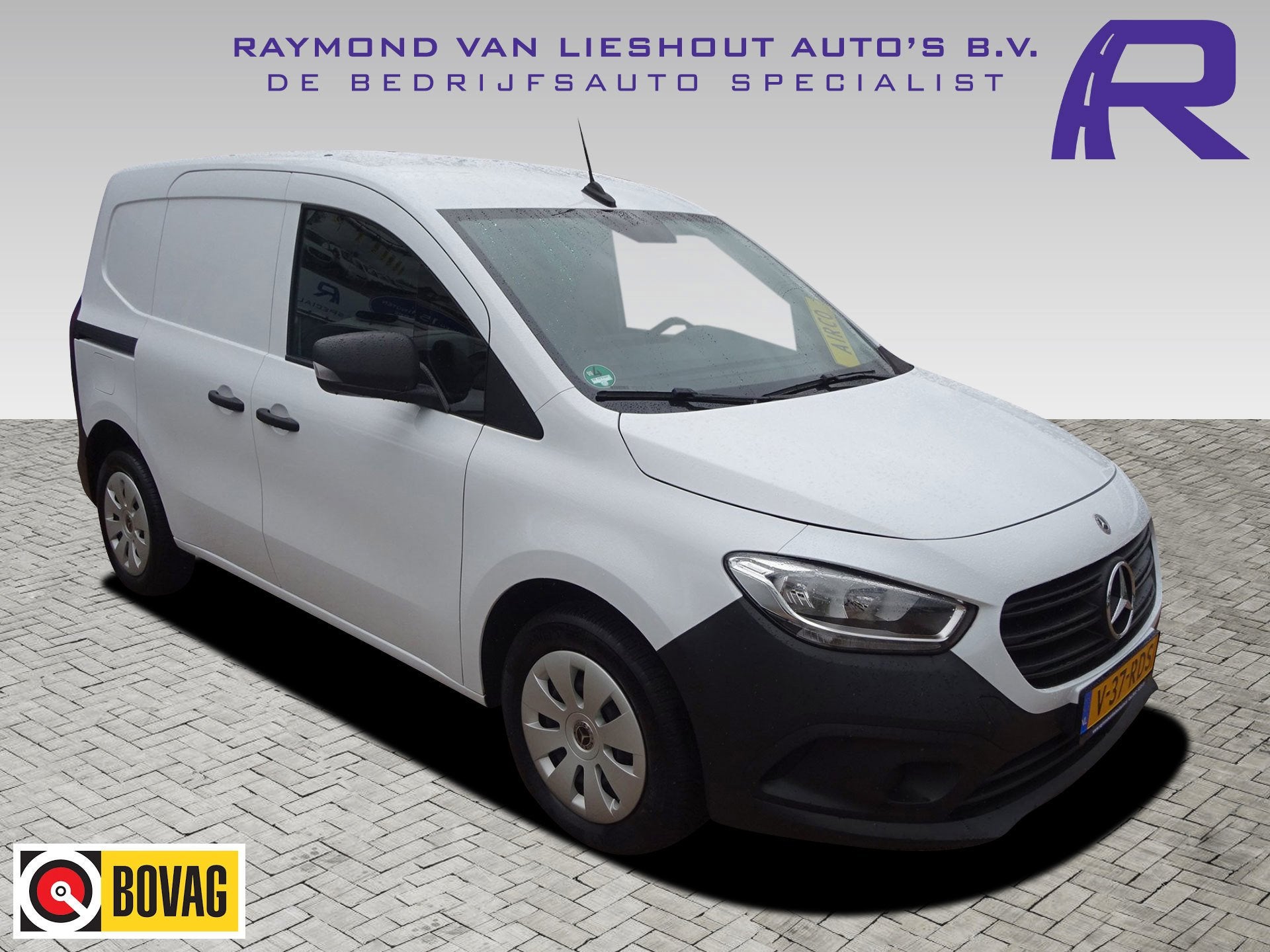 Mercedes-Benz CITAN 110 CDI L1 MBUX 2 x SCHUIFDEUR CRUISE PD, Auto's, Stof, Gebruikt, Wit, Mercedes-Benz