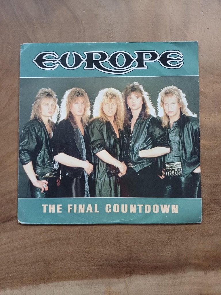 Europe - The Final Countdown - Single - Vinyl, Ophalen of Verzenden, Gebruikt, Rock en Metal