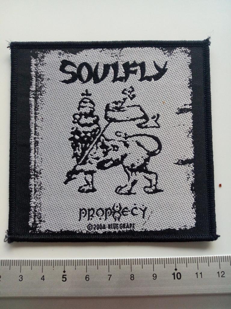 SOULFLY leuke  vintage 2004 patch 38 Sepultura metal, Verzenden, Nieuw, Kleding