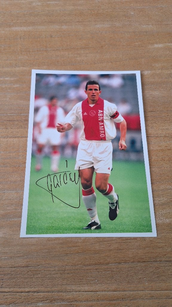Foto 20x25 cm met handtekening; Tomas Galasek # Ajax, Ophalen of Verzenden, Nieuw, Ajax, Overige typen