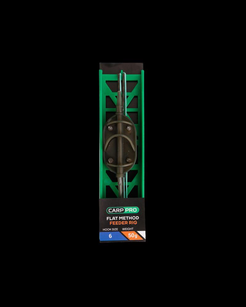 Carp Pro Ready Rig Flat Method Feeder Hook #6, Ophalen of Verzenden, Zo goed als nieuw, Overige typen