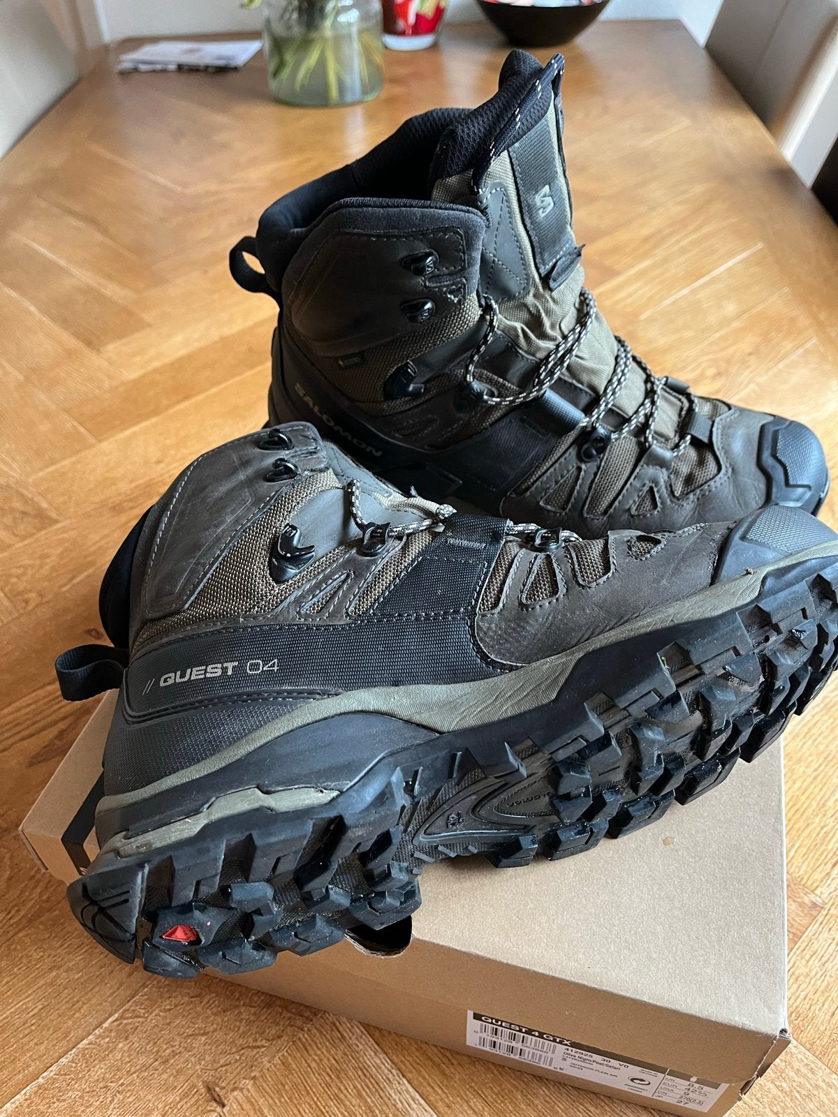 Salomon Quest 4 GTX wandelschoenen mt 42 2/3, Ophalen of Verzenden, Gebruikt, Schoenen
