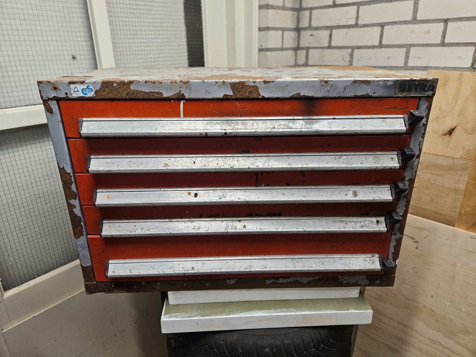 Gereedschapsladekast, Doe-het-zelf en Verbouw, Gereedschapskisten, Ophalen, Gebruikt