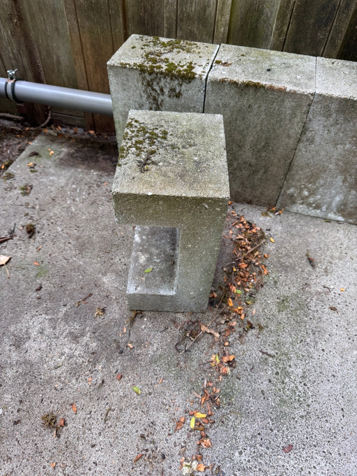 Betonnen U element, 5st, 30x20x15, Ophalen, Gebruikt