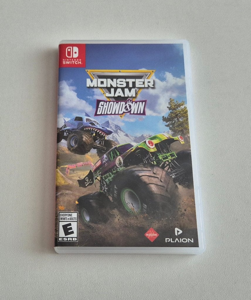 Monster Jam Showdown Nintendo Switch Hoesje, Gebruikt, 1 speler, Racen en Vliegen, Ophalen of Verzenden