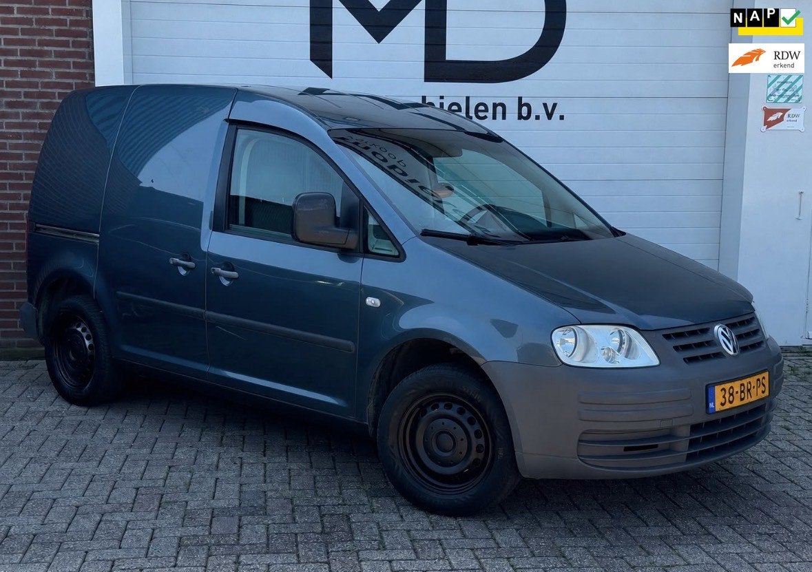 Volkswagen Caddy 2.0 SDI - Airco - Cruise - Trekhaak - Marge, Auto's, Voorwielaandrijving, Stof, Gebruikt, Volkswagen