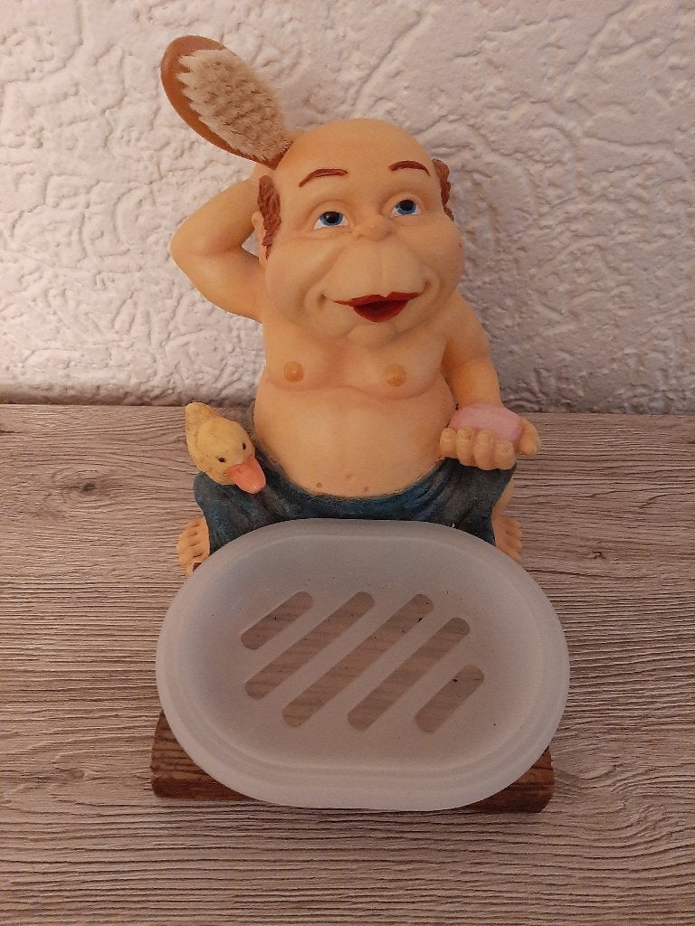 laven efteling Lubbel met zeepbakje, Ophalen of Verzenden, Zo goed als nieuw, Beeldje of Poppetje