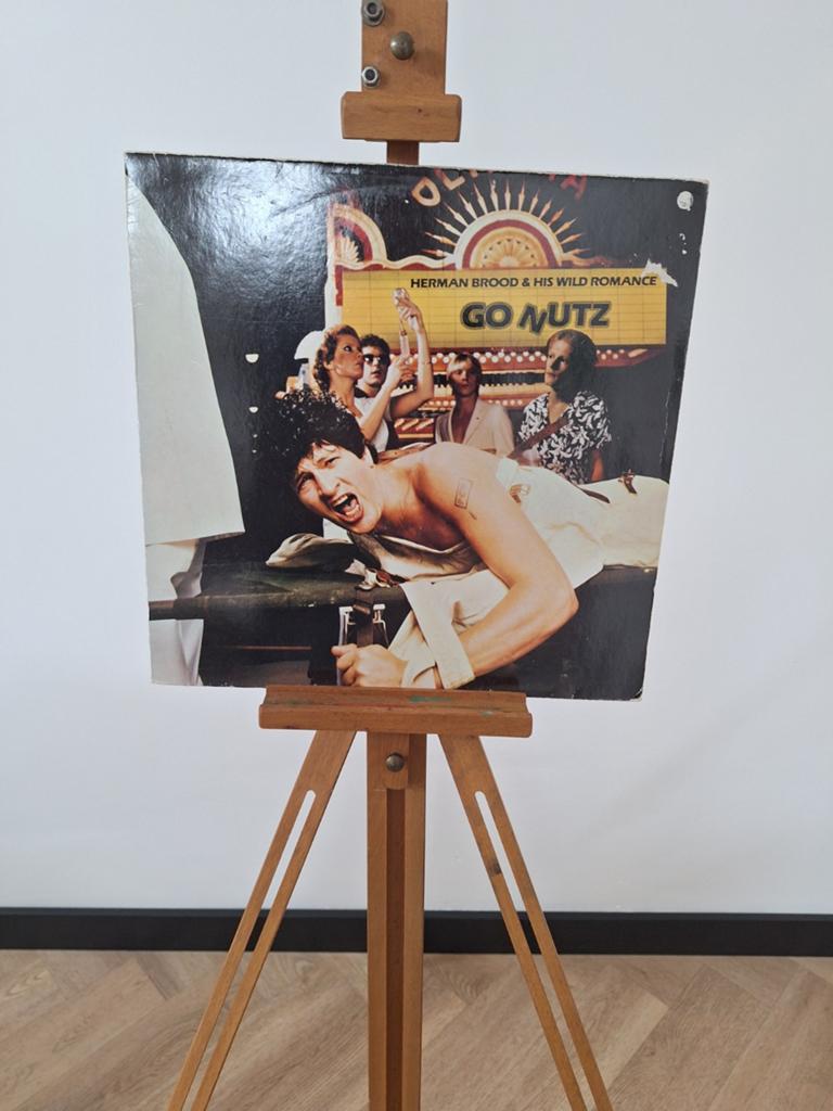 Herman Brood & His Wild Romance - Go Nutz LP (1980), Ophalen of Verzenden, Gebruikt, 12 inch