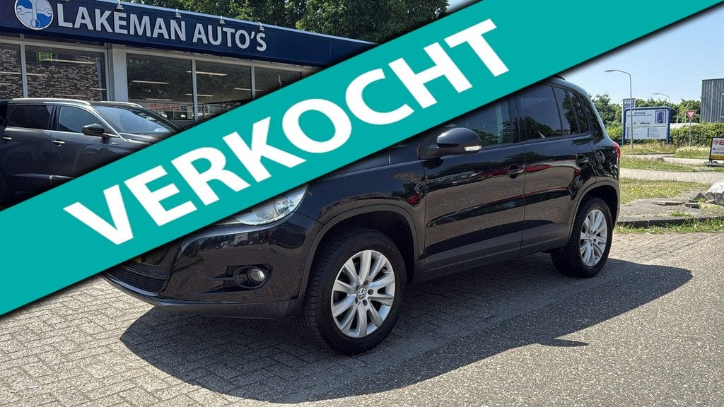 Volkswagen Tiguan 1.4 TSI Blackline Pano Navi Huurkoop Inrui, Voorwielaandrijving, Euro 5, 4 cilinders, 150 pk