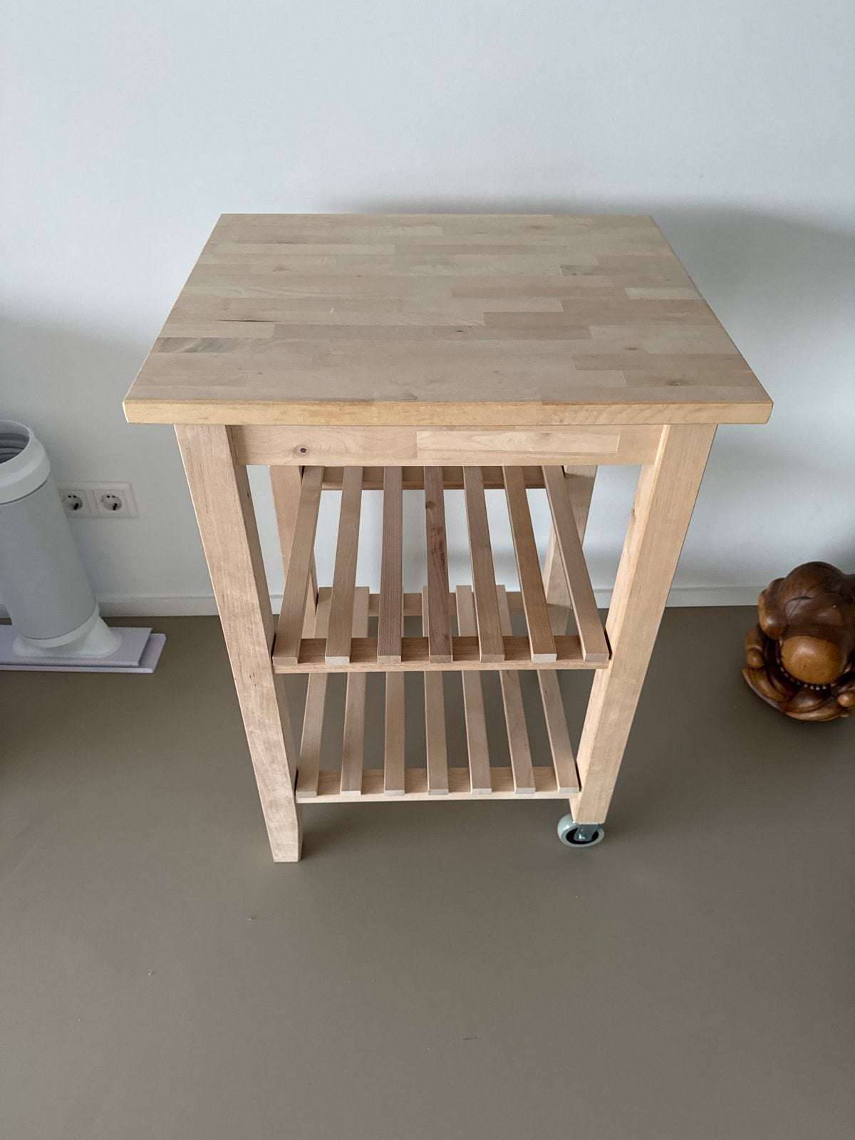Ikea Bekvam Keukentrolley met Wieltjes - Zo goed als nieuw, Hout, IKEA, Keukentrolley, Zo goed als nieuw