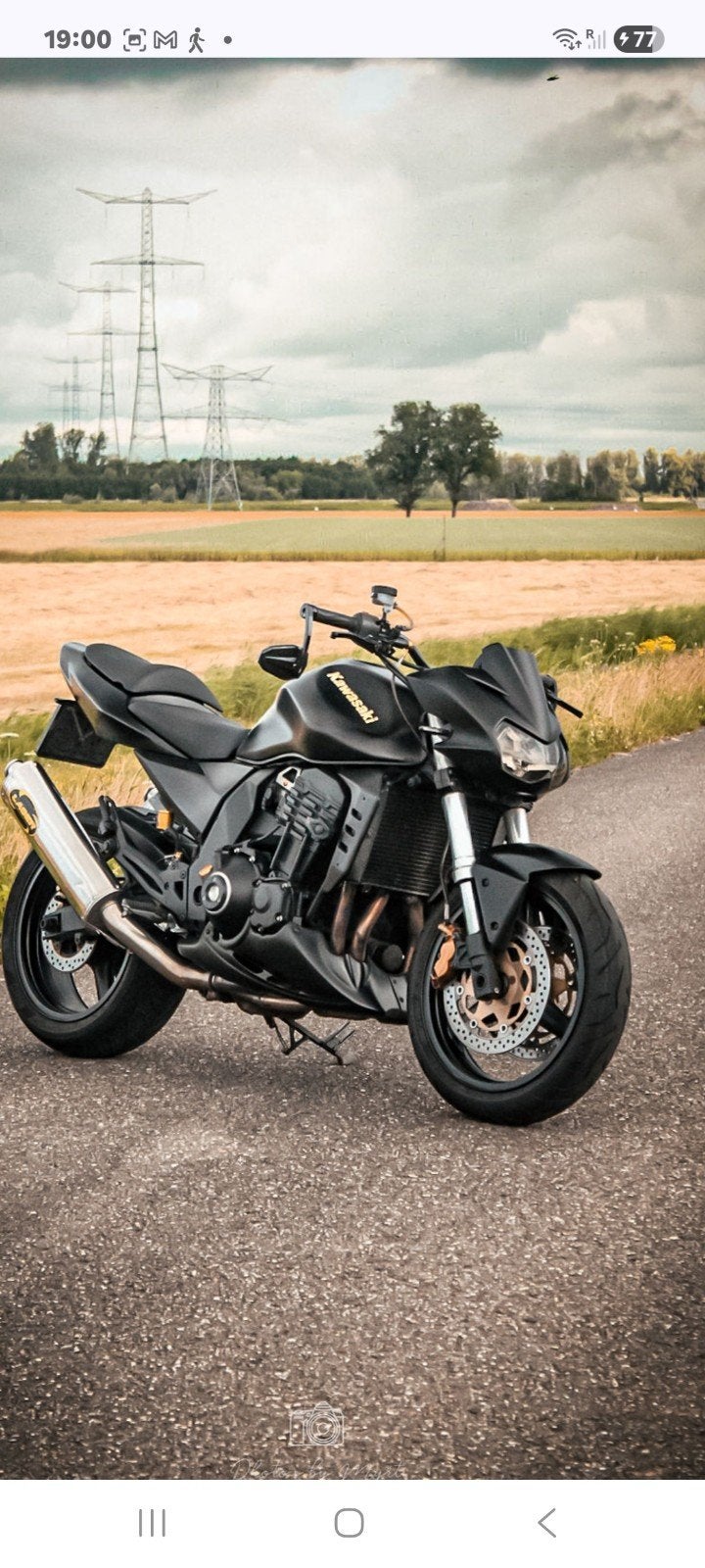 Kawasaki Z1000 Mat Zwart - 2003 - 48.000 km, 4 cilinders, Gebruikt, Particulier, Naked bike
