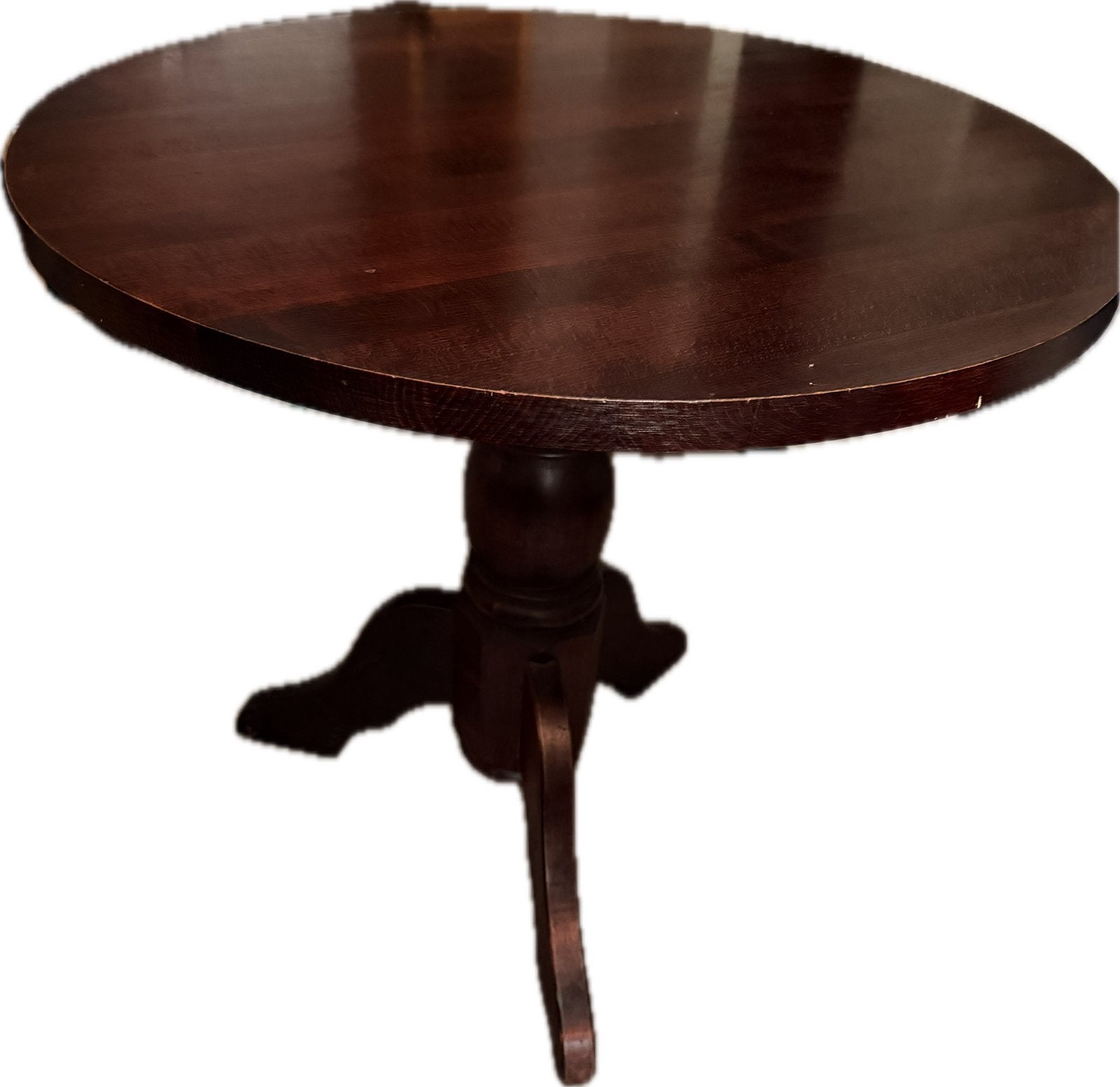 Ronde eettafel 80x80, Ophalen of Verzenden, Gebruikt, Rond
