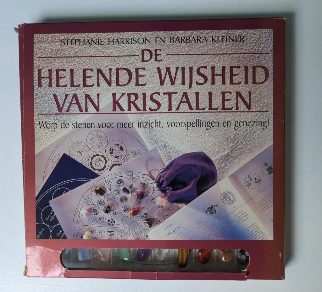 Stephanie Harrison: De helende wijsheid van kristallen, Tarot of Kaarten leggen, Ophalen of Verzenden, Zo goed als nieuw, Instructieboek