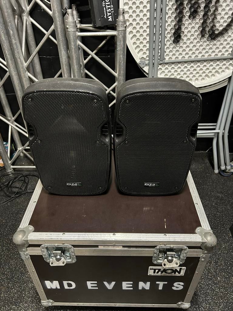 Ibiza Sound XTKBA actieve luidsprekers (set van 2), Ophalen, Zo goed als nieuw
