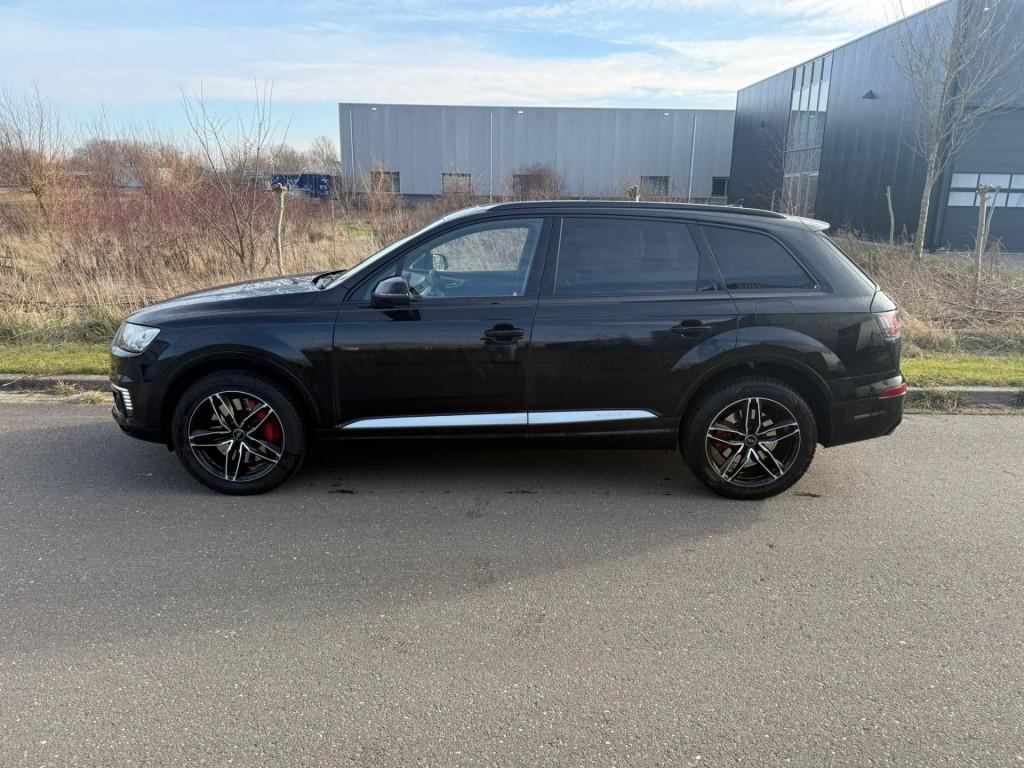 Audi E-TRON Q7 3.0 TDI e-Tron Quattro Premium*Leer*automaat*, Auto's, Audi, Automaat, Gebruikt, Lane Keeping Assist, 2420 kg