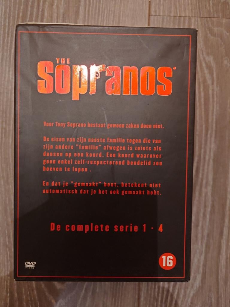 The Sopranos S1 tm S4 DvD Box set Met NLO, Cd's en Dvd's, Ophalen of Verzenden, Zo goed als nieuw