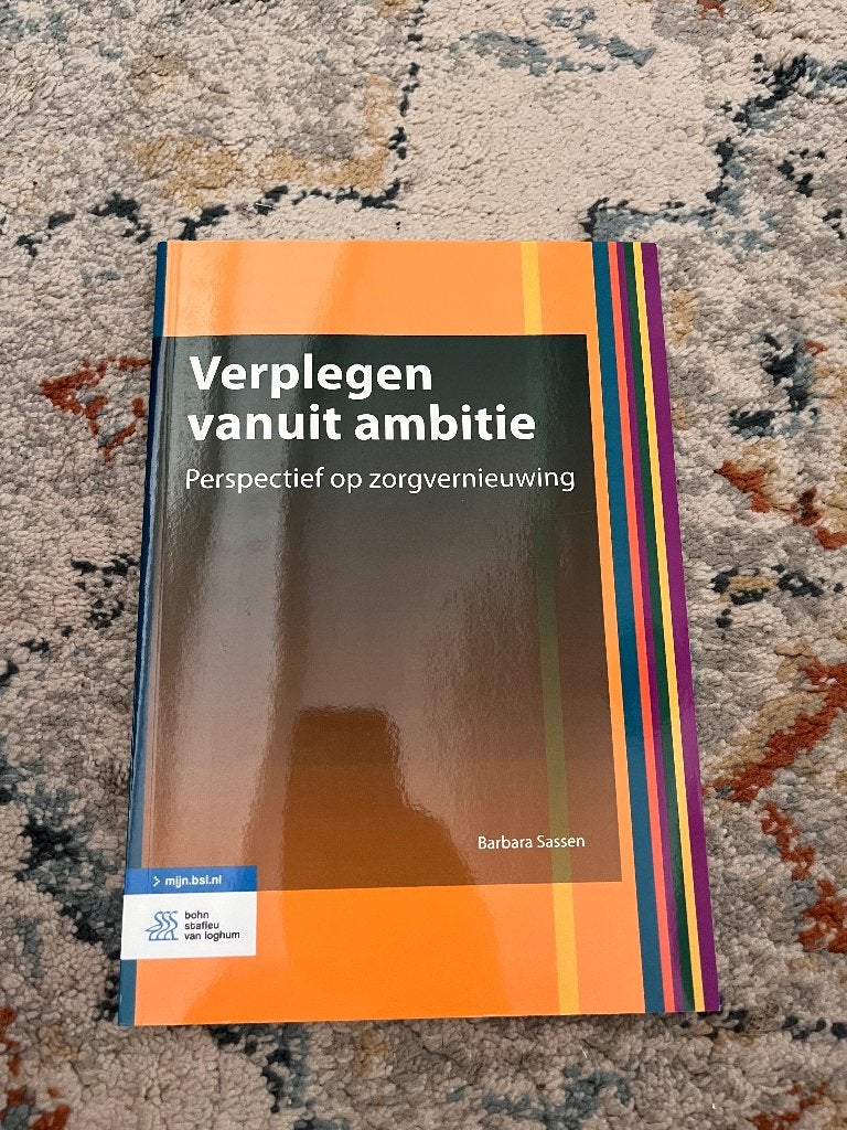 Verplegen vanuit ambitie, Ophalen of Verzenden, Beta, Zo goed als nieuw, HBO