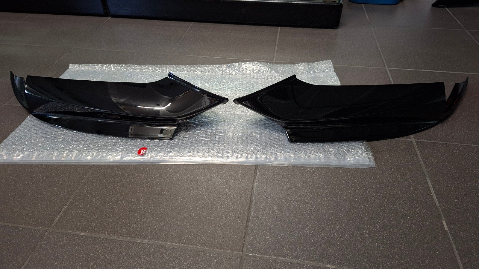 Glanzend Zwarte Splitters voor BMW 5 Serie F10/F11 M Pakket, Ophalen of Verzenden, Bumper, BMW, Nieuw