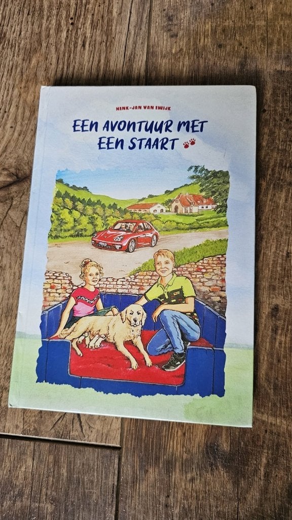 Henk-Jan Van Ewijk - Een avontuur met een staart, Ophalen of Verzenden, Zo goed als nieuw, Henk-Jan Van Ewijk, Fictie