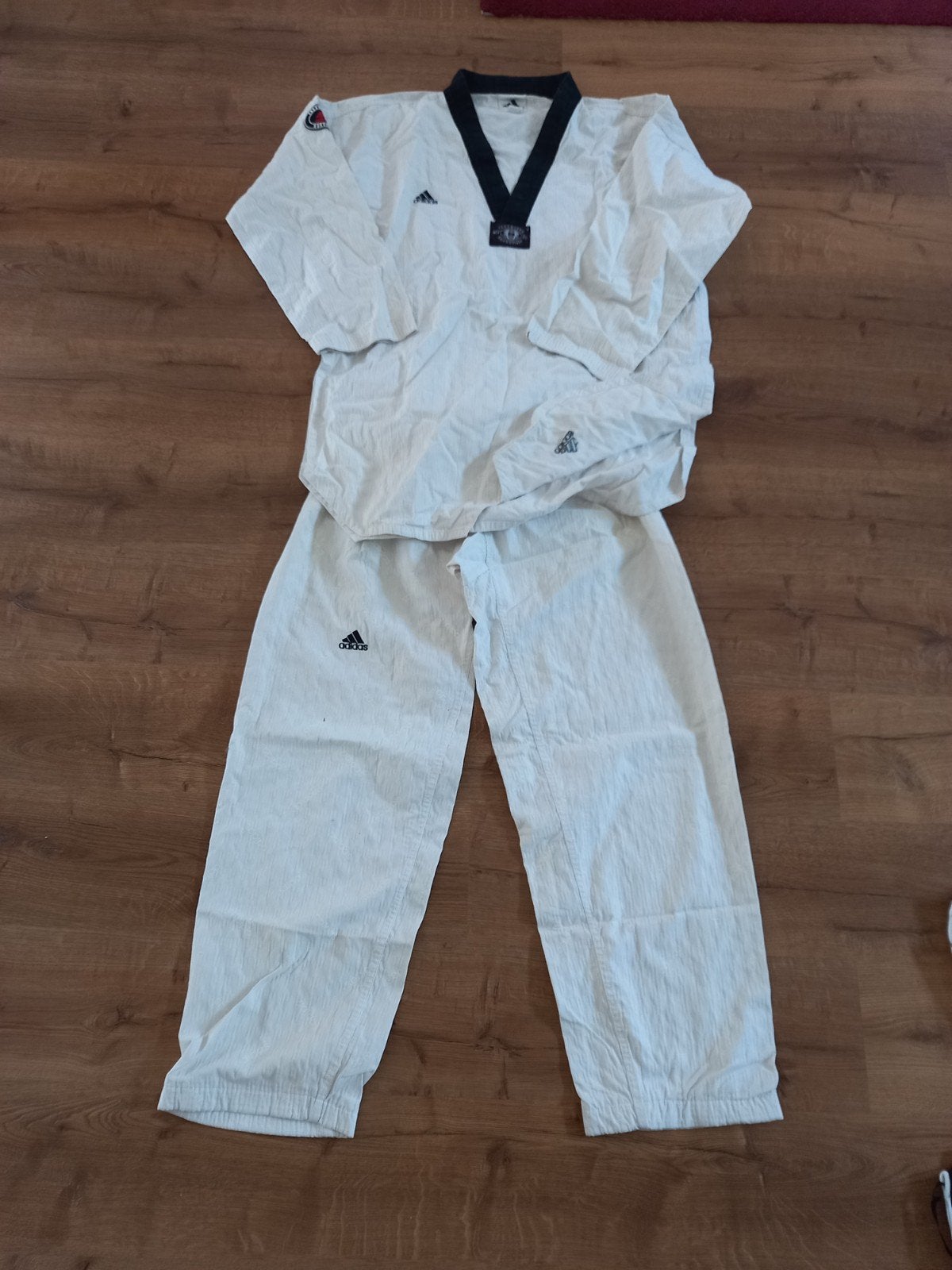 Adidas Taekwondopak mt 210, Taekwondo, Maat XL, Vechtsportpak, Ophalen of Verzenden
