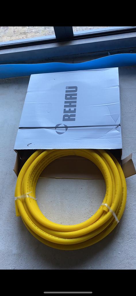 Gasleiding Rehau, Overige materialen, 6 meter of meer, Overige typen, Nieuw
