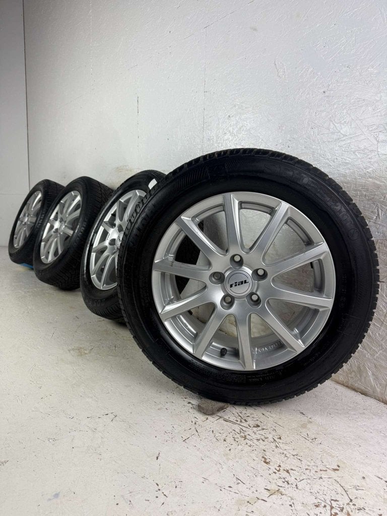 Mazda 3 velgen 16" 5x114.3 winterset 8mm Honda Toyota Kia, Auto-onderdelen, Niet ingevuld, Gebruikt, 16 inch, Banden en Velgen