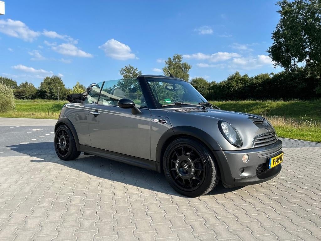 Mini Cabrio, 1.6 Cooper S Leer/Stoelverw/Clima/PDC, Parkeersensor, 4 cilinders, Cabriolet, 4 stoelen