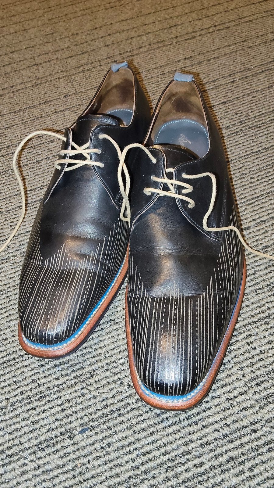 Floris van Bommel Nette Schoenen - Zwart maar 40, Kleding | Heren, Schoenen, Zwart, Floris van Bommel, Ophalen of Verzenden, Zo goed als nieuw
