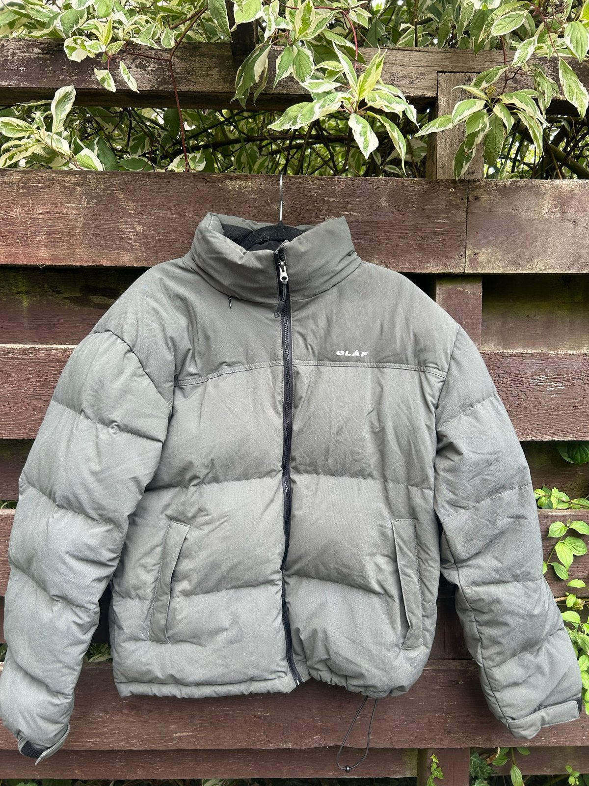 Olaf Puffer Jacket - Groen - Maat M, Ophalen of Verzenden, Zo goed als nieuw, Maat 38/40 (M), Groen