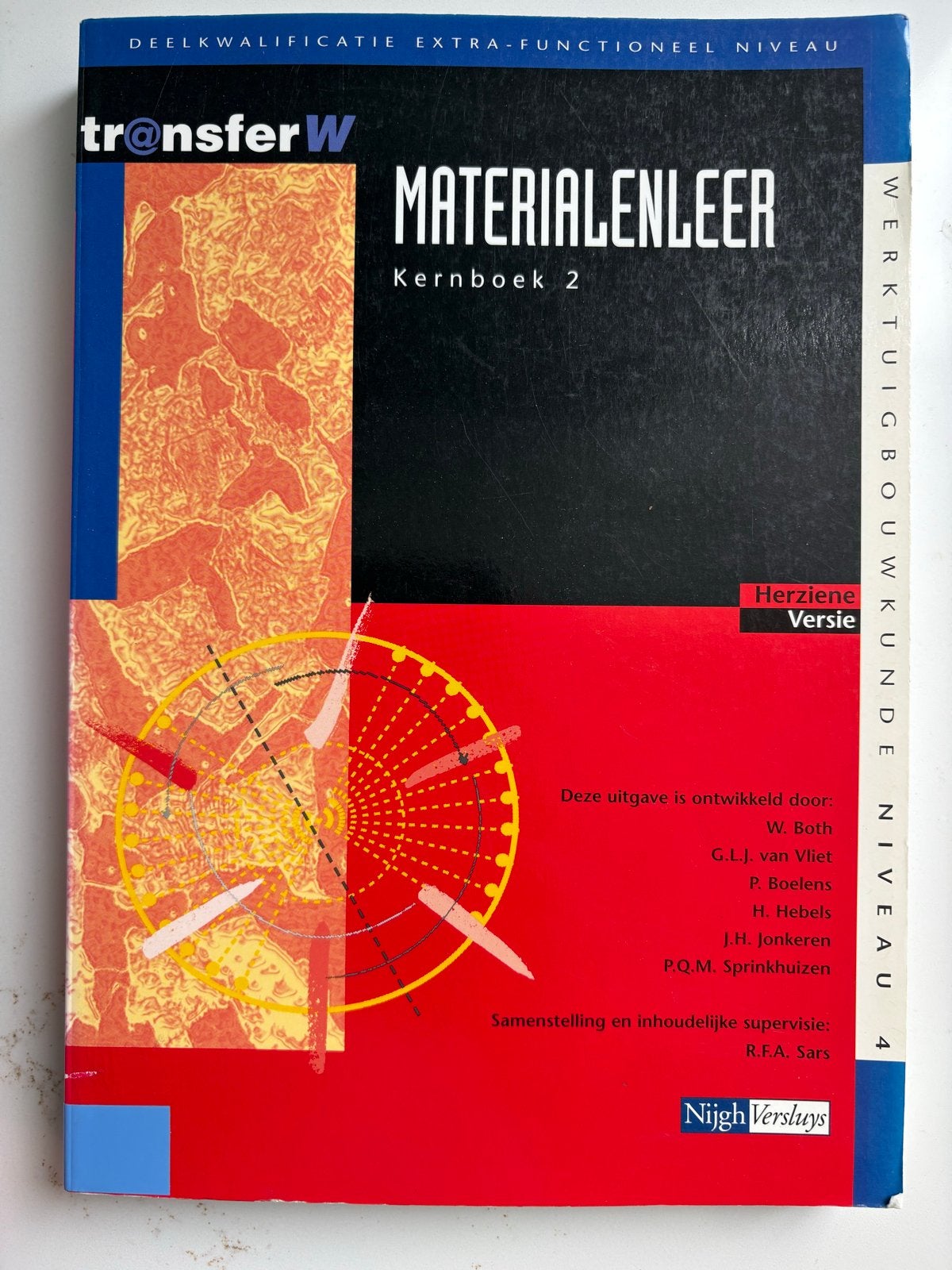 TransferW Materialenleer Kernboek 2 Werktuigbouwkunde, Ophalen of Verzenden, Gelezen, Werktuigbouwkunde