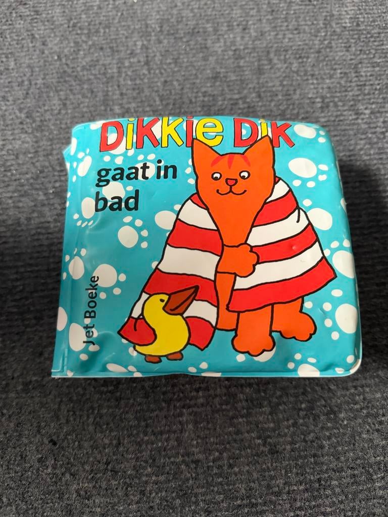 Dikkie Dik gaat in bad - Leuk badboekje voor kleintjes, Boeken, Ophalen, Zo goed als nieuw, 0 tot 6 maanden