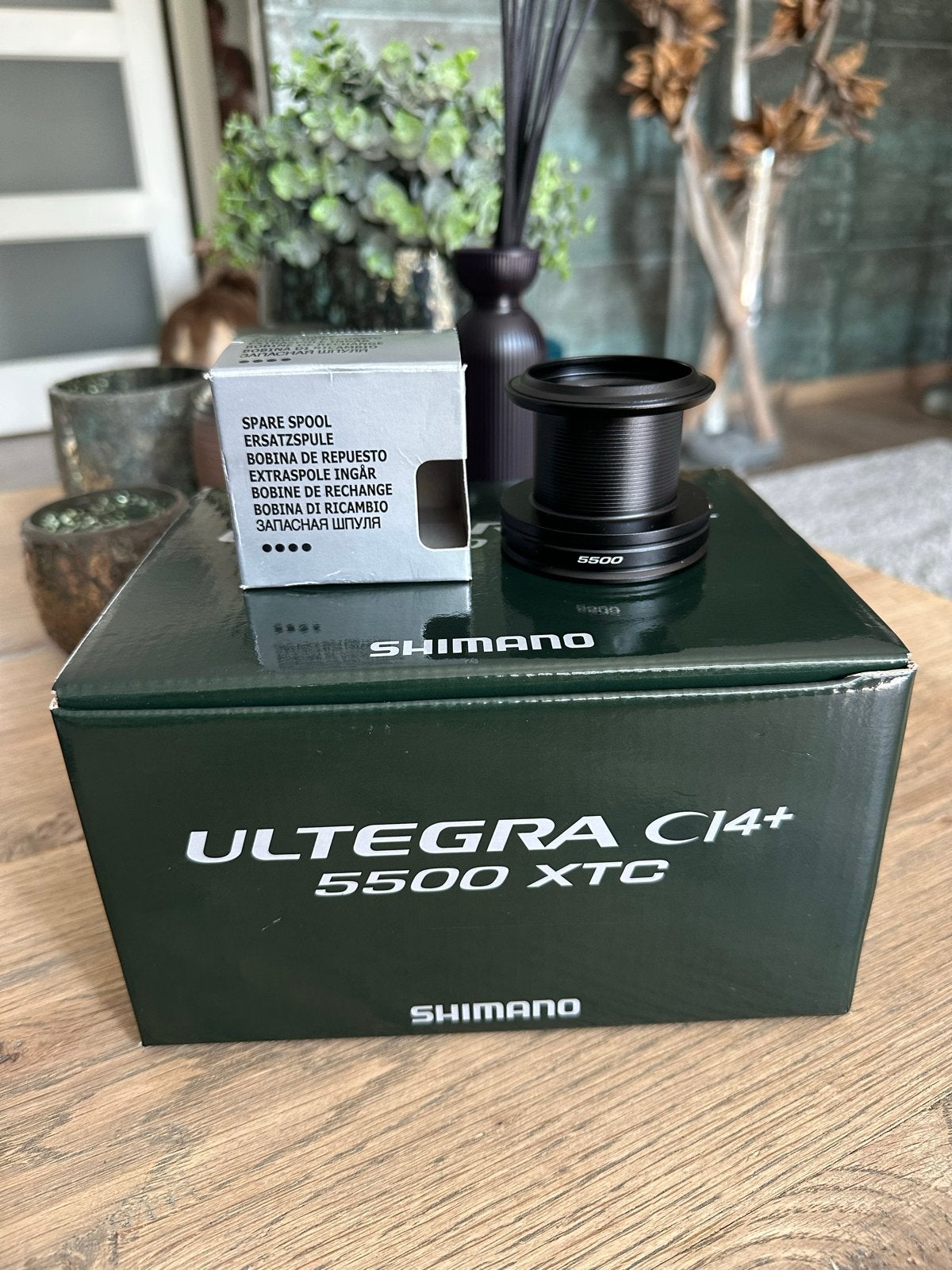 Shimano Ultegra CI4+ 5500 XTC Reserve Spoel, Watersport en Boten, Hengelsport | Karpervissen, Ophalen of Verzenden, Nieuw, Overige typen