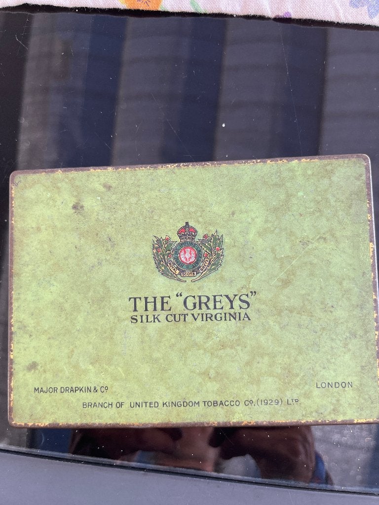 Ww2 large cigarette box brits, Ophalen, Engeland