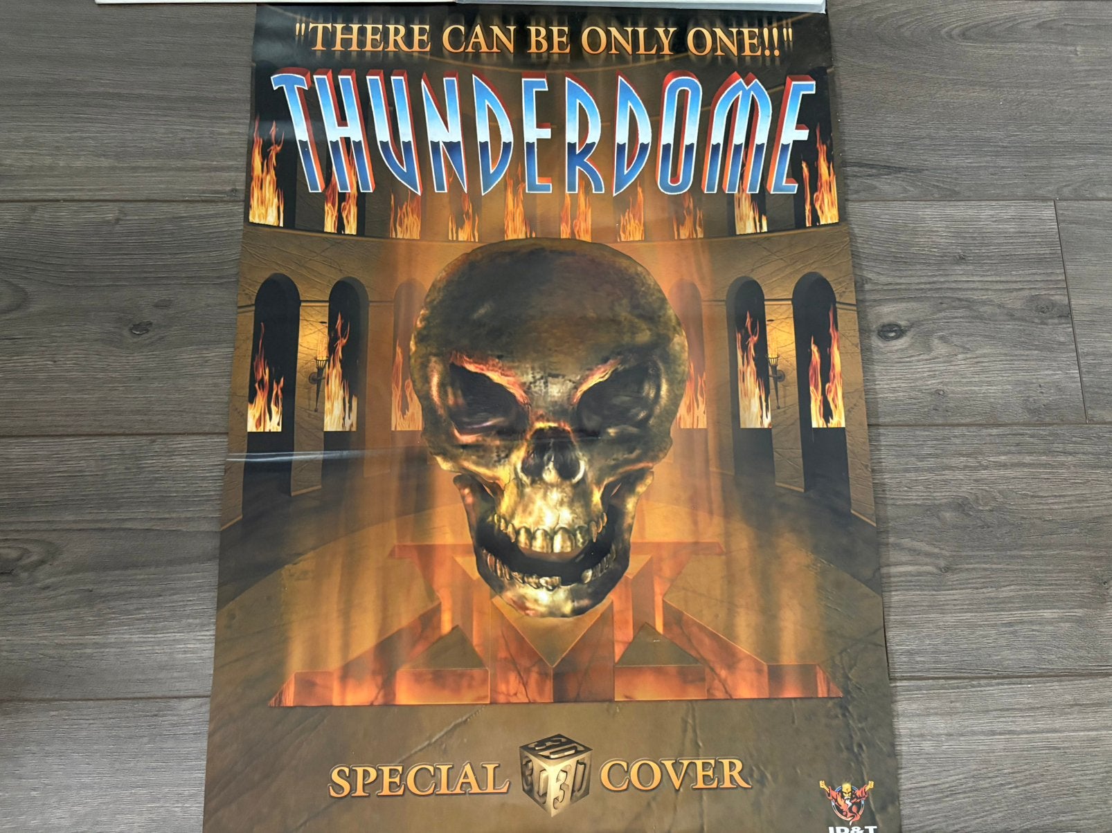 Thunderdome poster, Ophalen of Verzenden, Gebruikt, A1 t/m A3