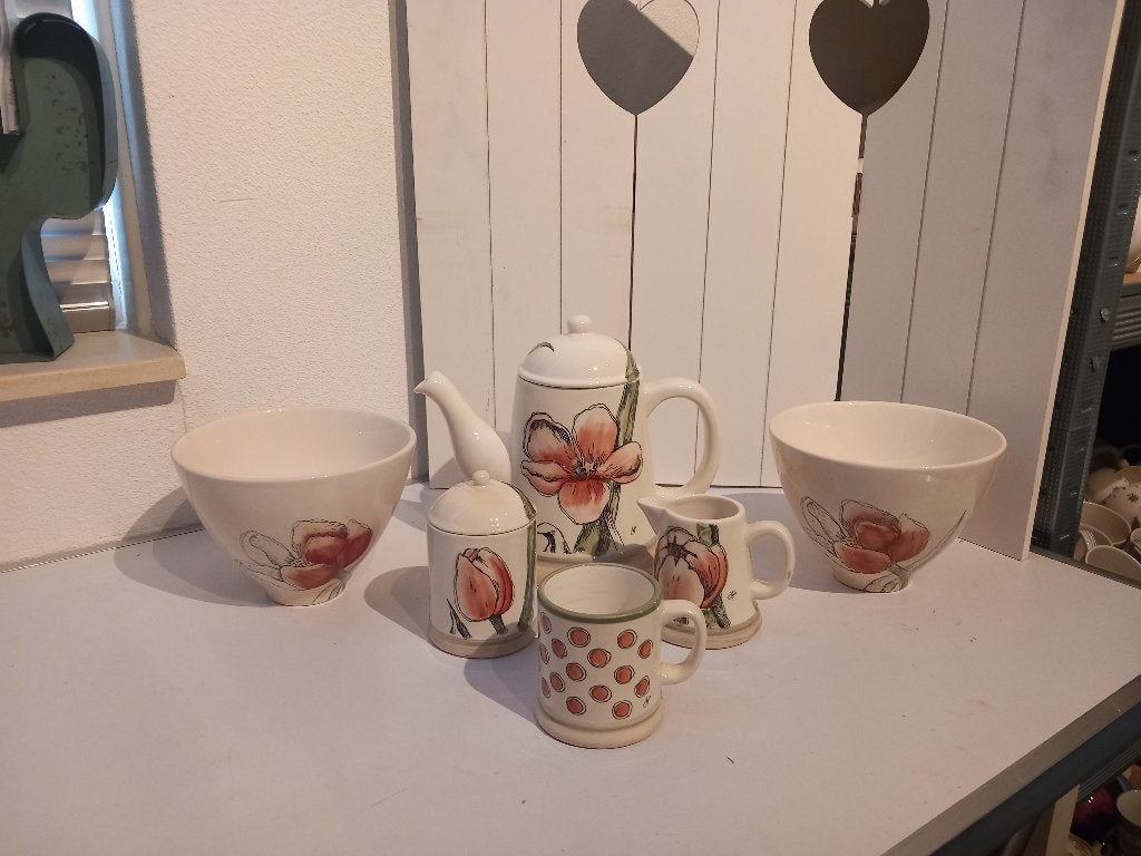 Jet servies Seasons, Keramiek, Overige typen, Ophalen of Verzenden, Zo goed als nieuw