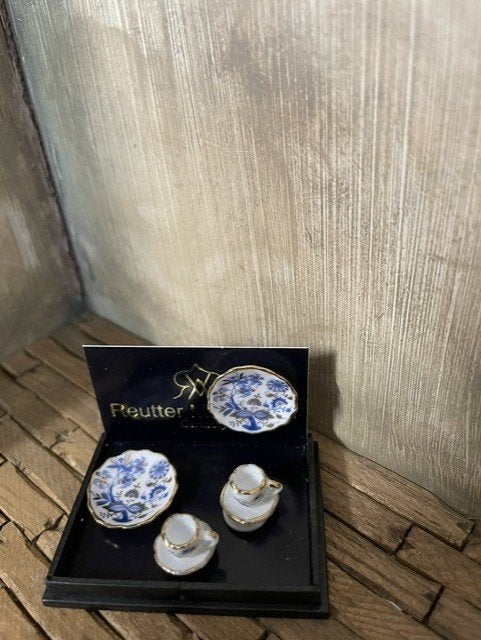 poppenhuis Reutter Blue Onion set 2, Ophalen of Verzenden, Nieuw, Poppenhuis