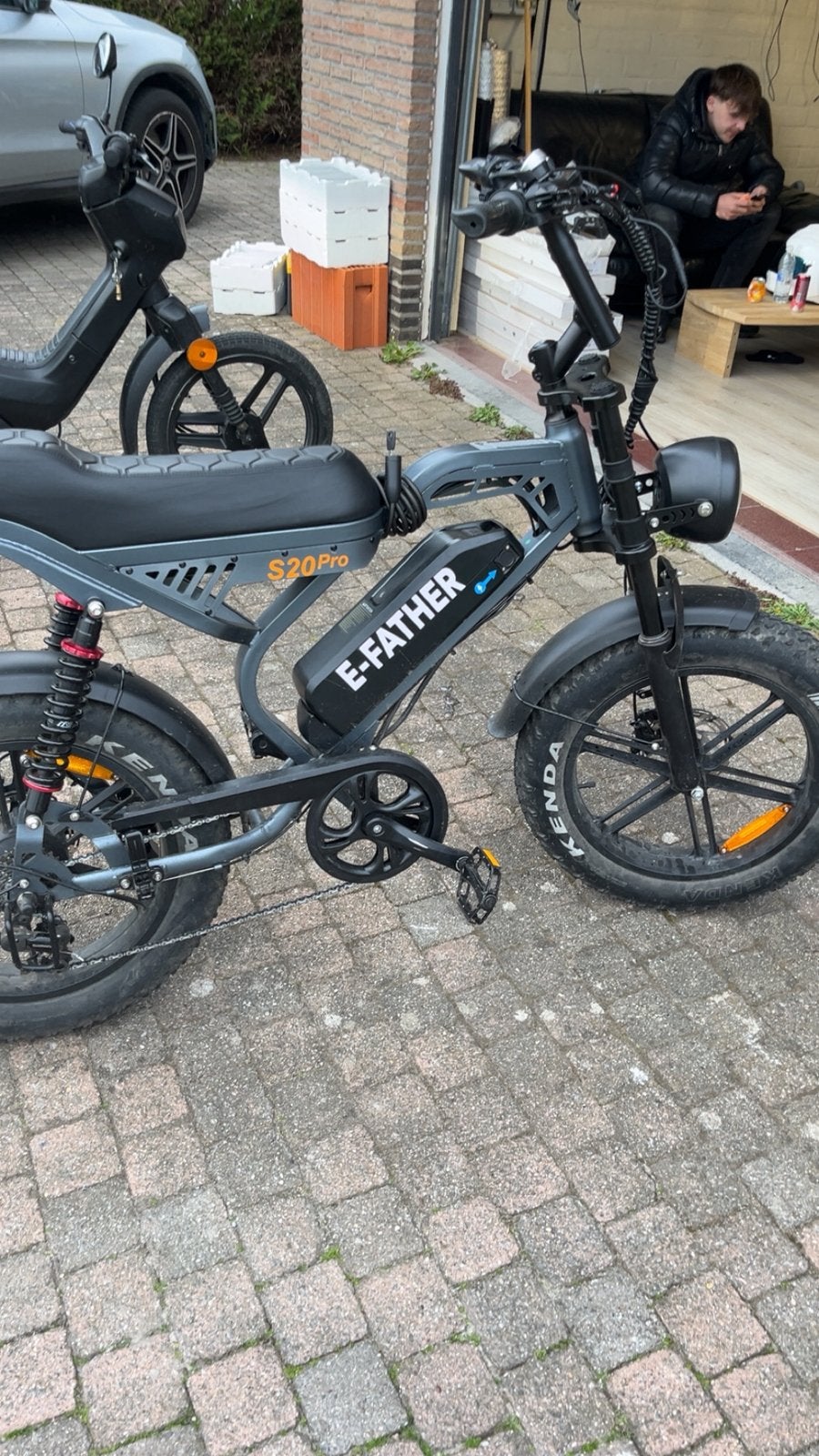 La souris s20 pro fatbike, Fietsen en Brommers, Elektrische fietsen, 59 cm of meer, Ophalen, Zo goed als nieuw, Overige merken