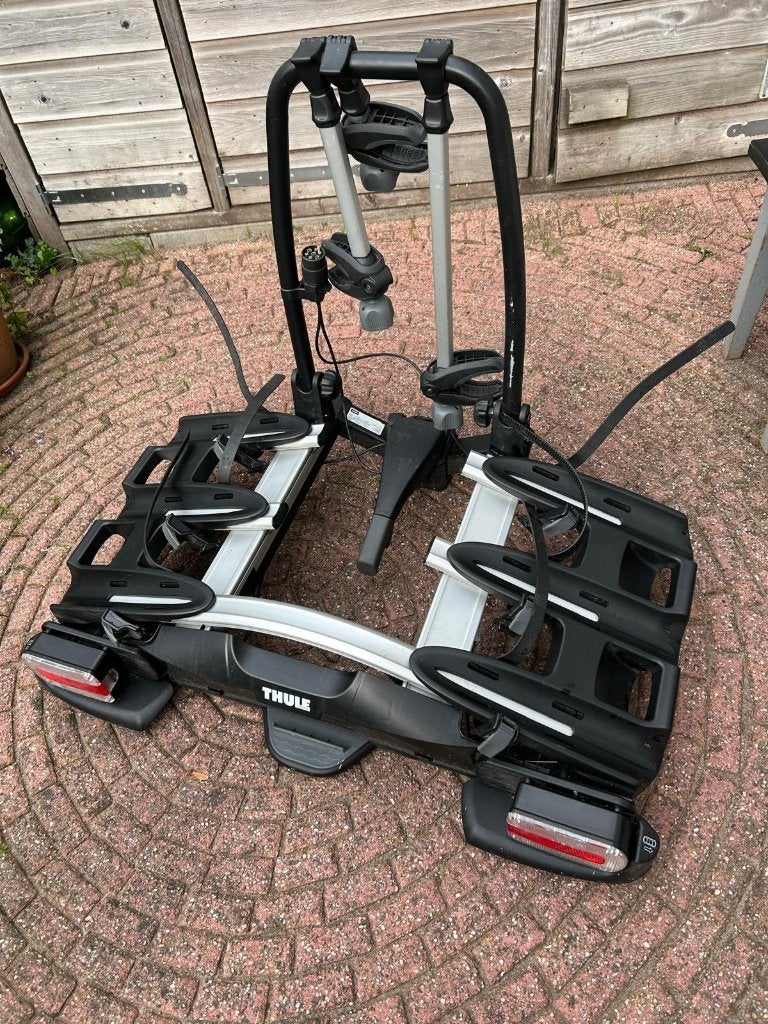 Thule velocompact 927 fietsdrager voor drie fietsen, Auto diversen, Ophalen, 3 fietsen of meer, Gebruikt, Brede banden
