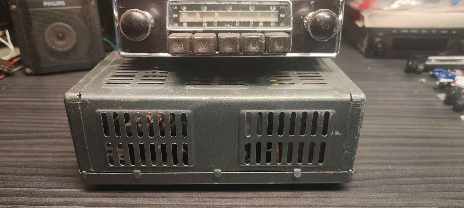 Becker Europa Porsche 356 autoradio, Auto diversen, Ophalen of Verzenden