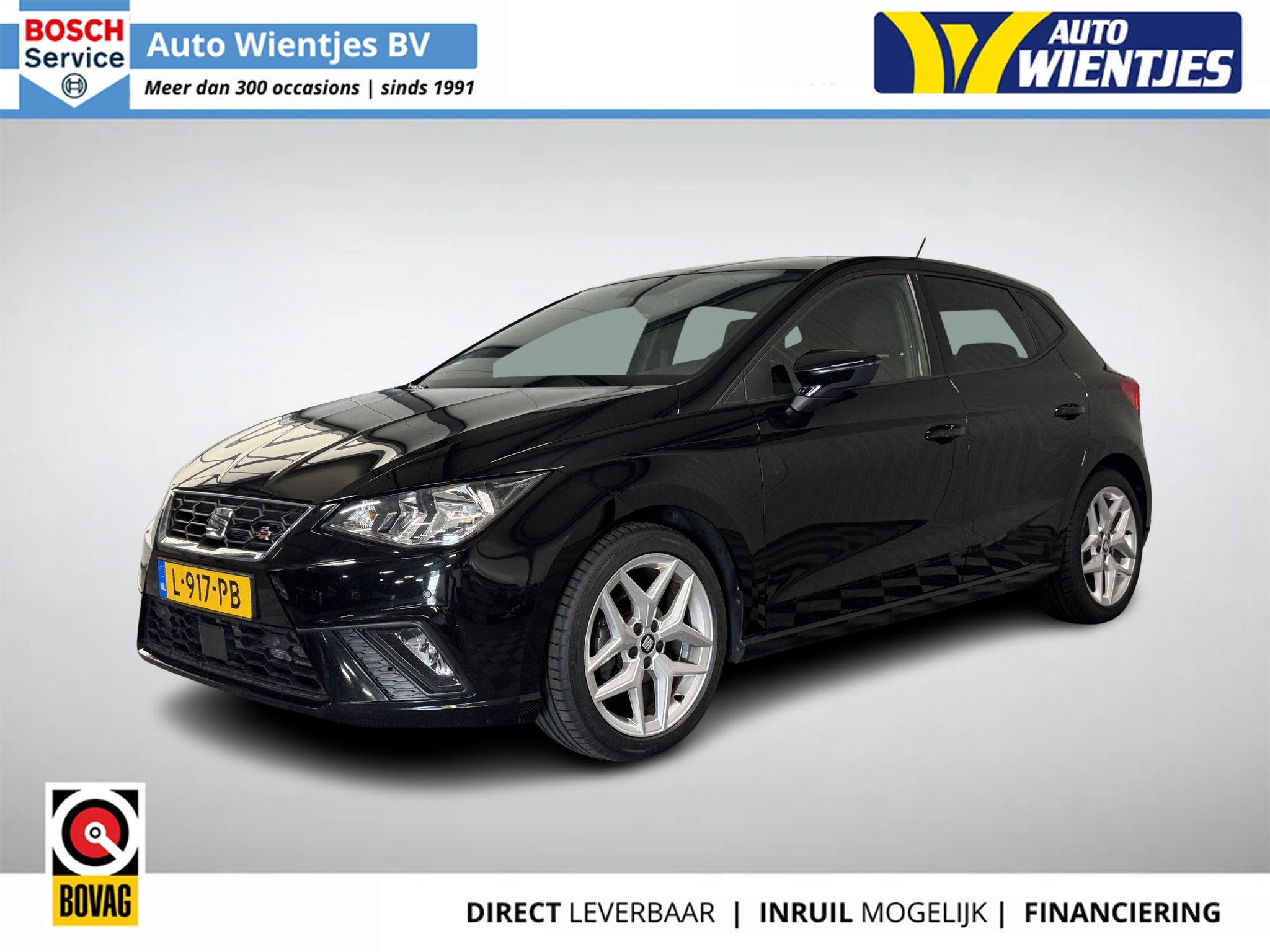Seat Ibiza 1.0 TSI | FR Business Intense 5-Drs | Ecc | Carpl, Voorwielaandrijving, Euro 6, Origineel Nederlands, Bedrijf