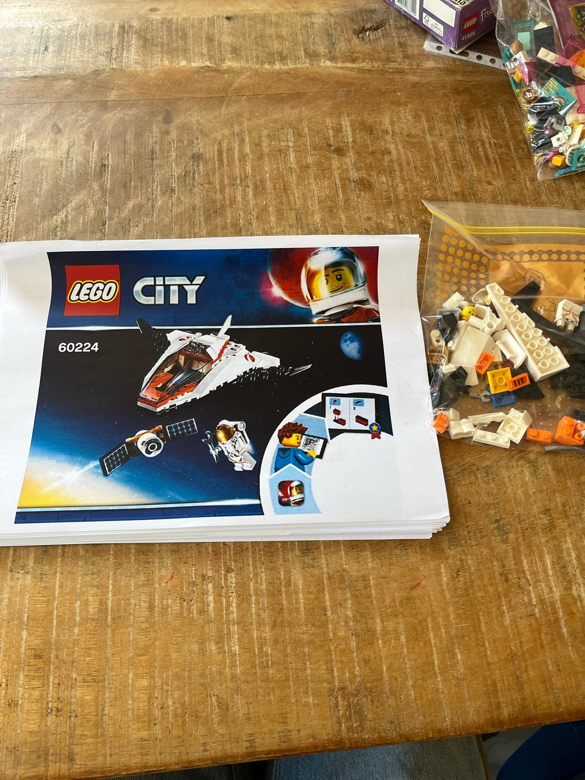 Lego City 60224 Ruimte Shuttle Missie - Compleet met instruc, Lego, Ophalen of Verzenden, Compleet, Complete set