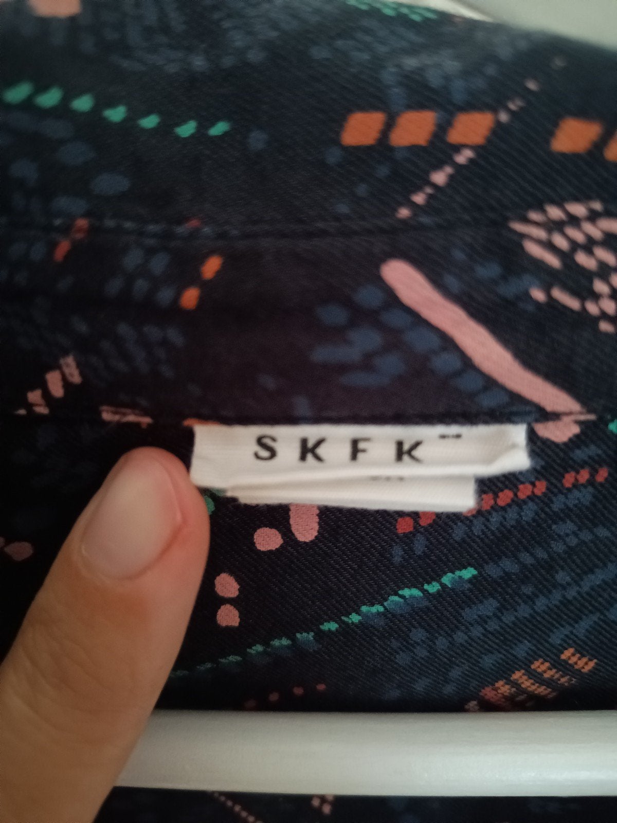 SKFK Blouse met print - Maat 46 (XL), SKFK, Maat 46/48 (XL) of groter, Zo goed als nieuw, Meerkleurig