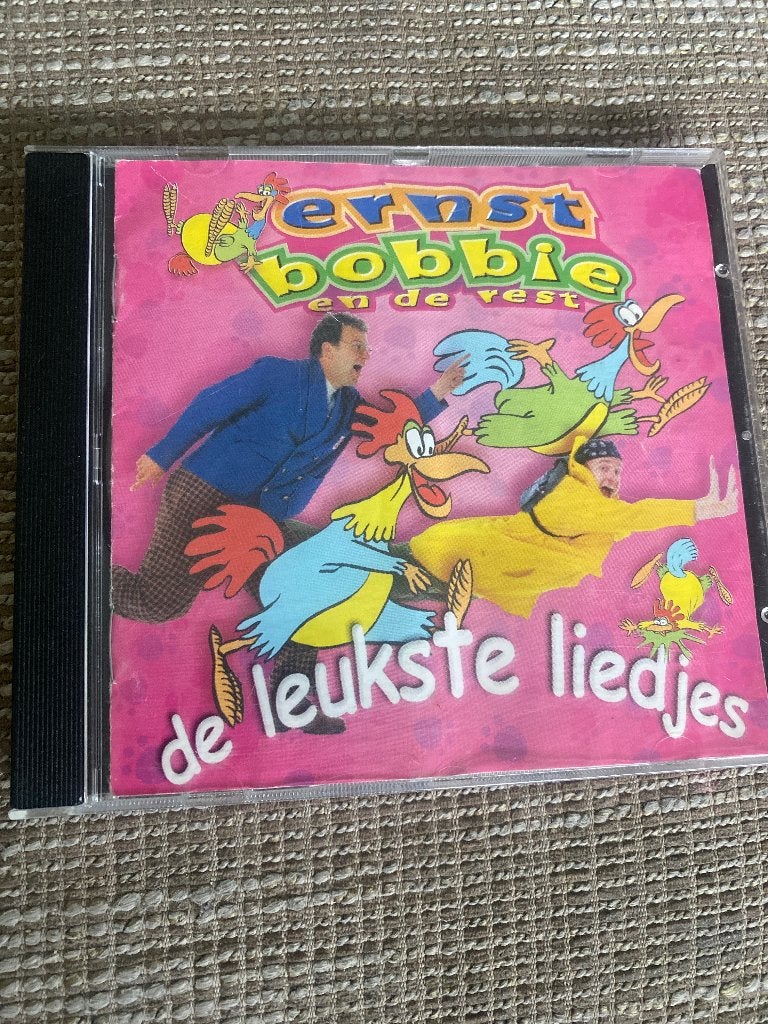 Ernst, Bobbie en de Rest - De Leukste Liedjes CD, 6 tot 9 jaar, Inclusief doosje, Ophalen of Verzenden, Zo goed als nieuw