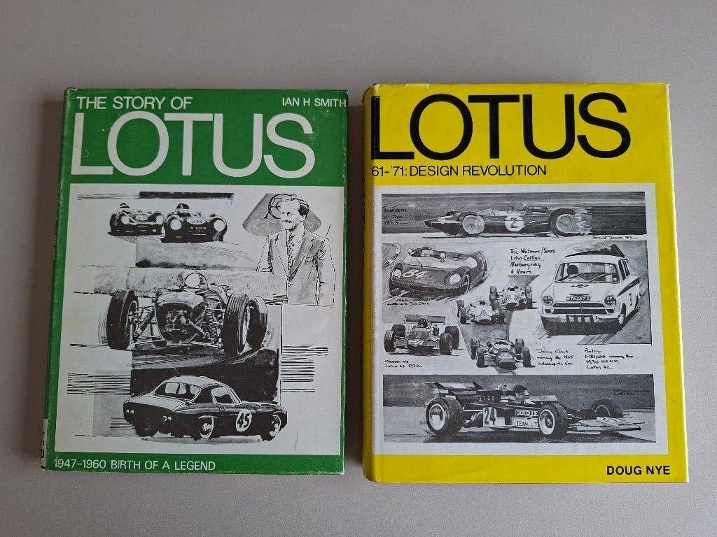 2 BOEKEN IN DE ENGELSE TAAL OVER DE LOTUS, Boeken, Ophalen of Verzenden, Zo goed als nieuw, Overige merken