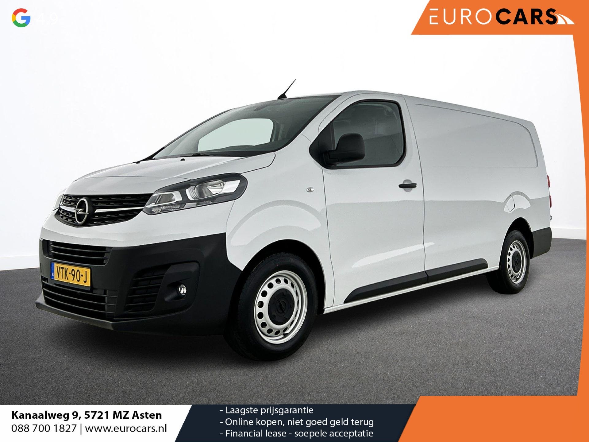 Opel Vivaro 1.5 CDTI L3H1 Edition Airco Navigatie Trekhaak, Auto's, Bestelauto's, Voorwielaandrijving, 15 km/l, Gebruikt, Euro 6