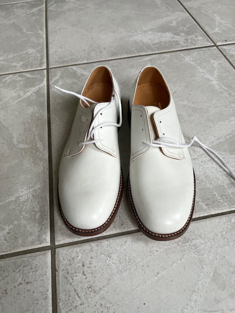 Nieuw paar witte van Lier veter schoenen maat 265M. 42, Verzenden, Wit, Van Lier, Nieuw