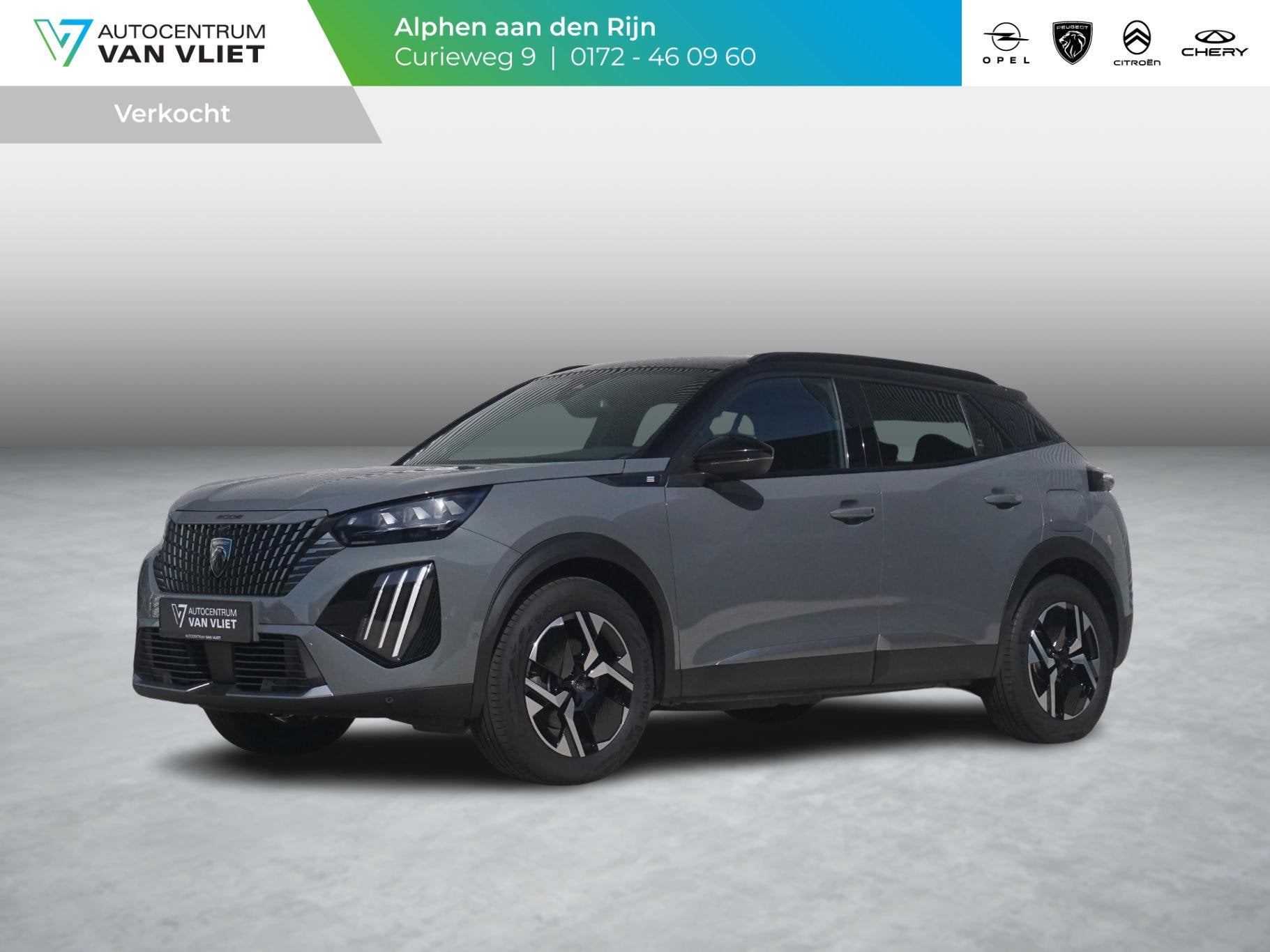 Peugeot e-2008 EV GT Avantage 54 kWh Carplay, Auto's, 12 maanden, Gebruikt, 156 pk, Origineel Nederlands