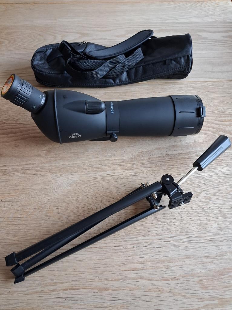 Te Koop Telescoop 20-60 x 60, Lenzentelescoop (refractor), Ophalen of Verzenden, Minder dan 80 mm, Nieuw
